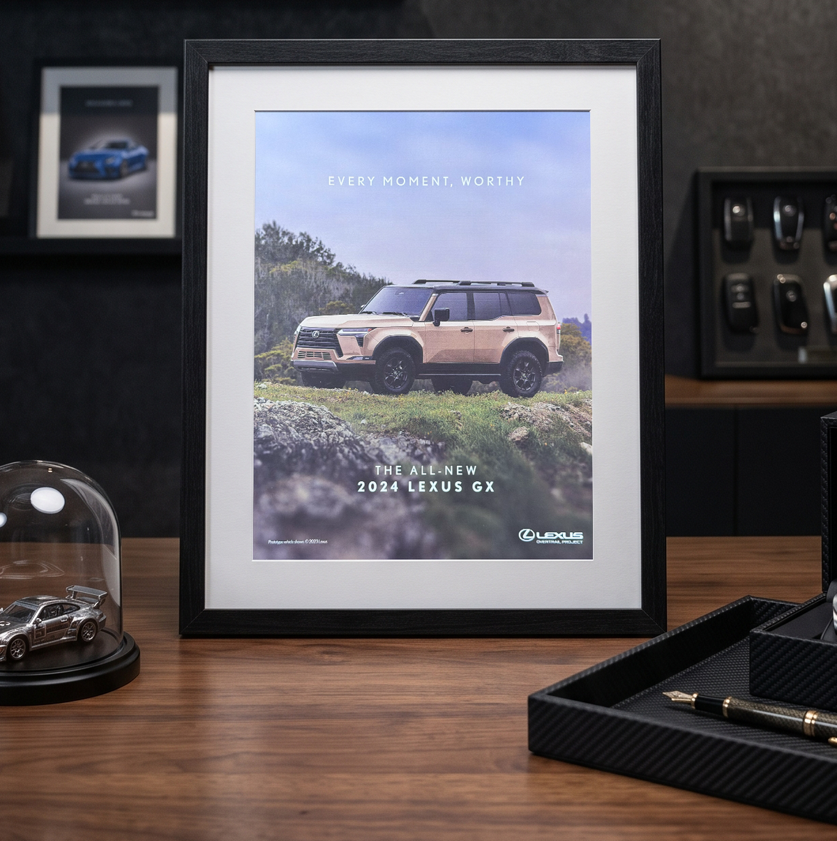 Lexus GX Overtrail Orijinal Dergi Reklamıdır (Sonradan Baskı Değildir)