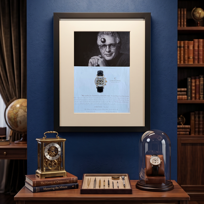 Chronoswiss – Gerd-R. Lang İmzalı Türkiye Orijinal Dönem Saat Reklam Sayfasıdır (Sonradan Baskı Değildir).
