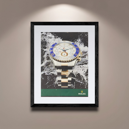 Rolex Yacht-Master II Ref. 116681 Everose Rolesor Orijinal Dönem Reklamıdır (Sonradan Baskı Değildir)