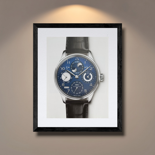 IWC Portugieser Perpetual Calendar 2010 Orijinal Dönem Reklamıdır (Sonradan Baskı Değildir)