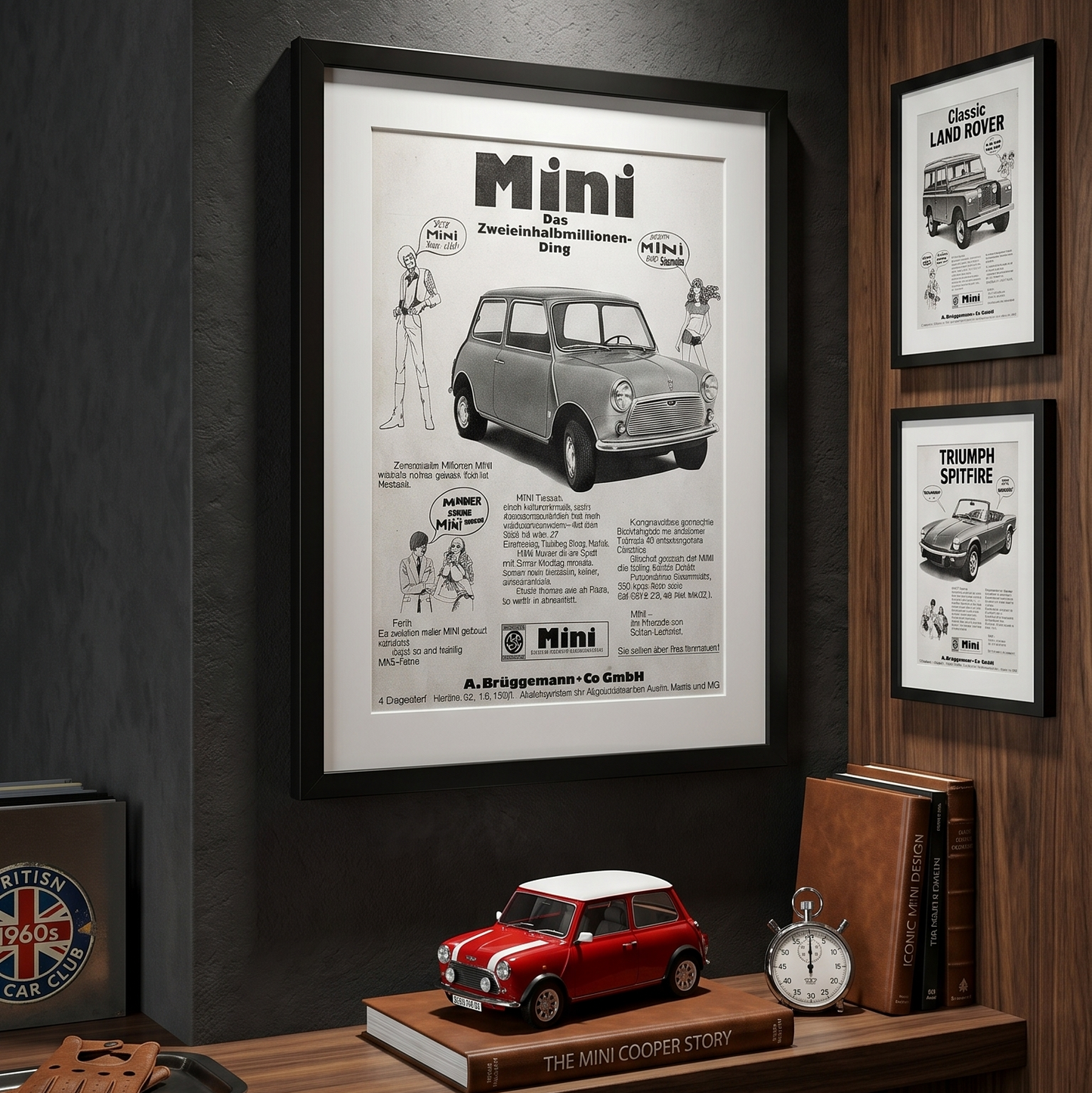 Mini – Orijinal Dönem Reklam Sayfasıdır (Sonradan Baskı Değildir).