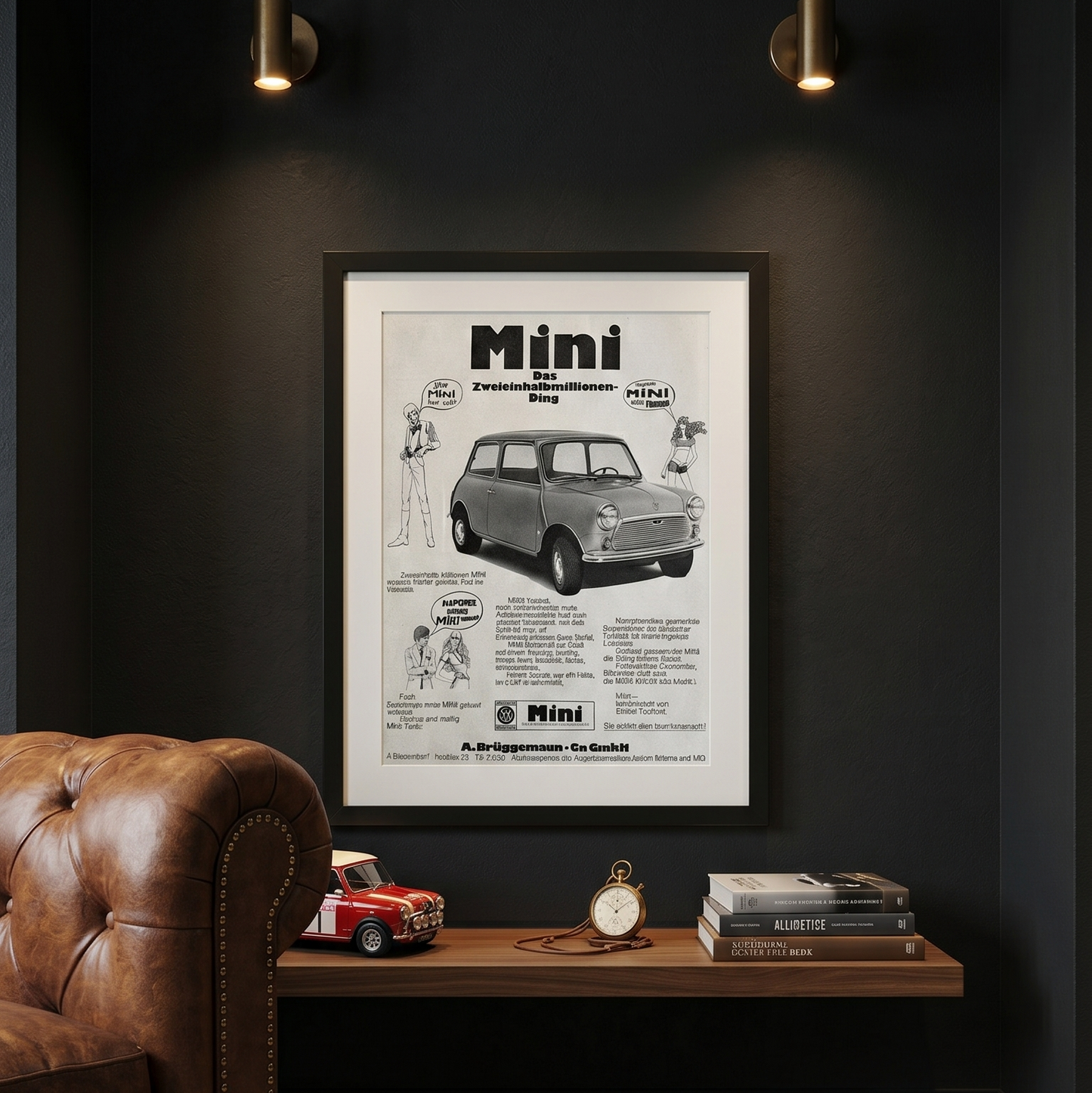 Mini – Orijinal Dönem Reklam Sayfasıdır (Sonradan Baskı Değildir).