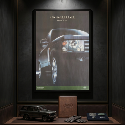 Range Rover (L322) – “Above It All”  2002 Türkiye Orijinal Dönem Reklam Sayfasıdır (Sonradan Baskı Değildir).