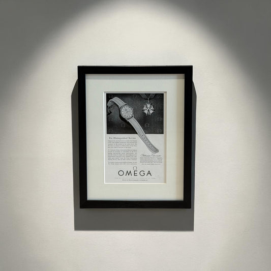 Omega Globemaster Orijinal Dönem Reklamıdır (Sonradan Baskı Değildir).
