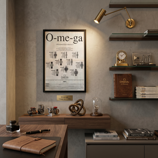 Omega – “O-me-ga / Mükemmelliğin Okunuşu” Orijinal Türkiye Tam Sayfa Gazete Reklamıdır (Sonradan Baskı Değildir).