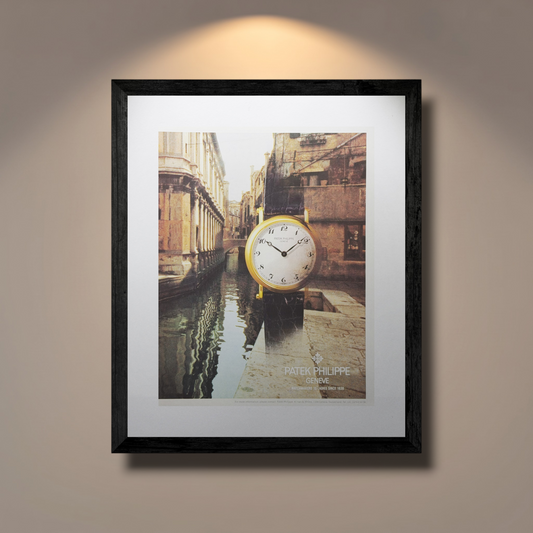 Patek Philippe “Venedik” 1990’lar Orijinal Dönem Reklamıdır (Sonradan Baskı Değildir).