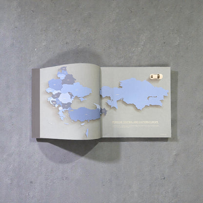 Porsche Central– “15 Years of Dreams” Porsche Central and Eastern Europe Özel Koleksiyon Coffee Book.