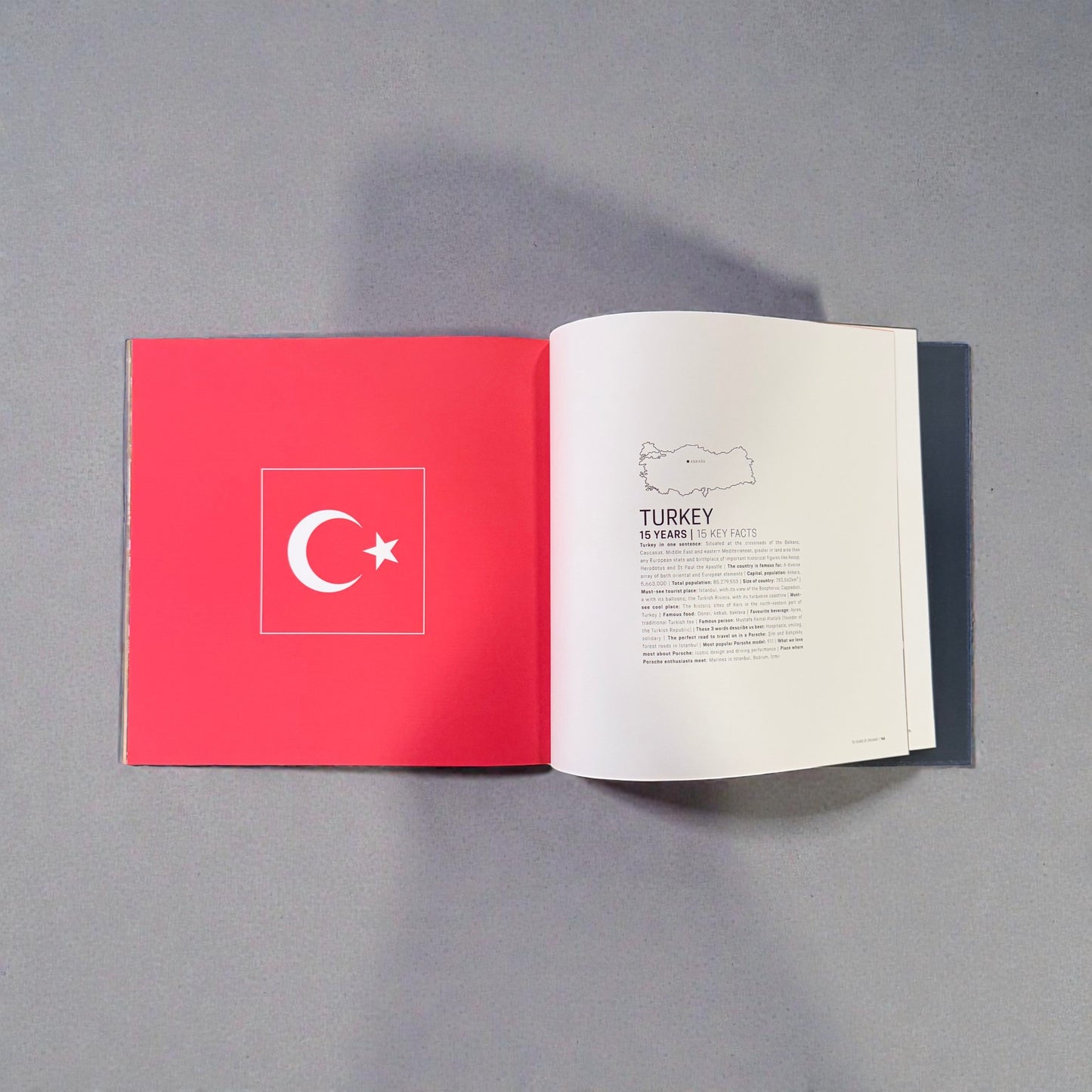 Porsche Central– “15 Years of Dreams” Porsche Central and Eastern Europe Özel Koleksiyon Coffee Book.