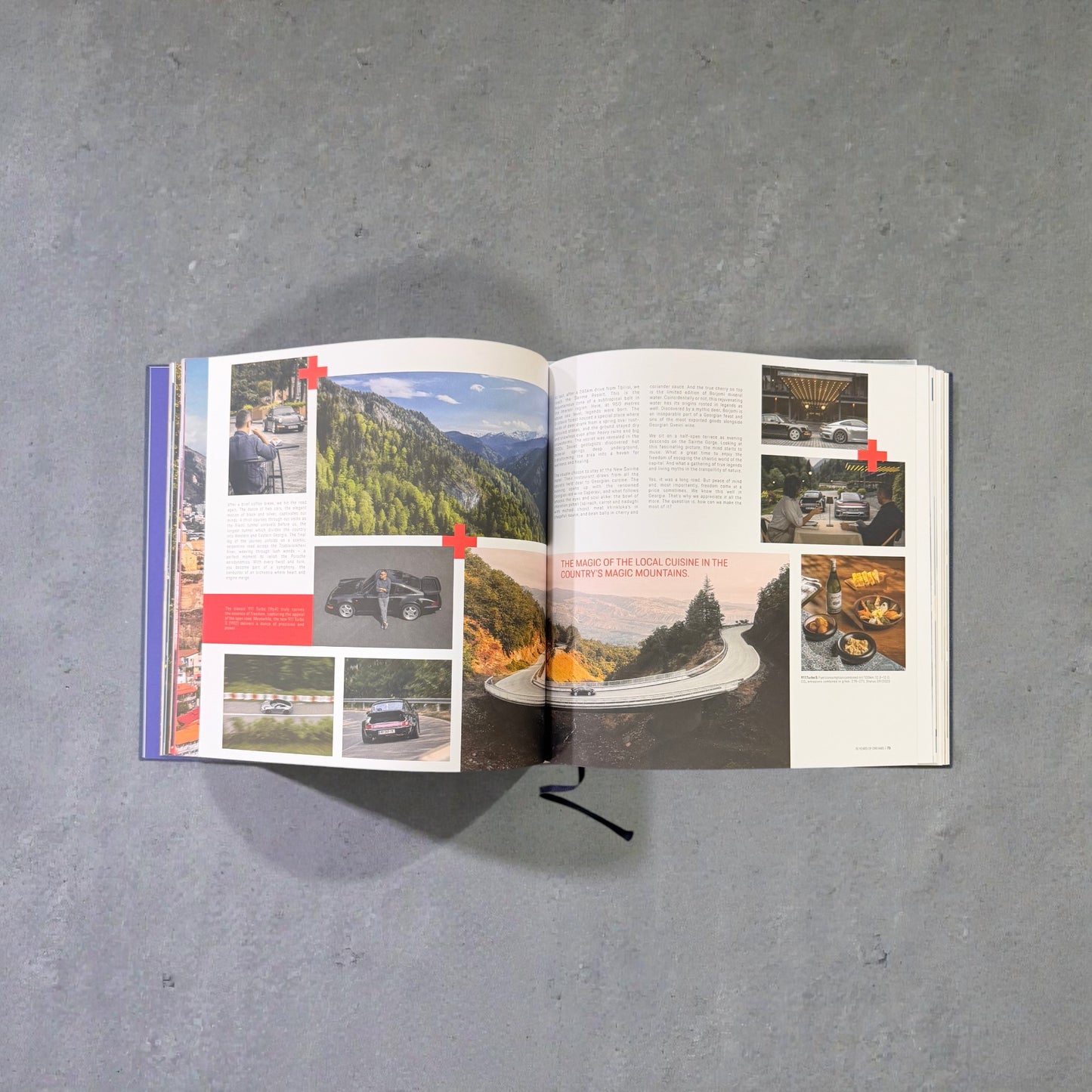 Porsche Central– “15 Years of Dreams” Porsche Central and Eastern Europe Özel Koleksiyon Coffee Book.