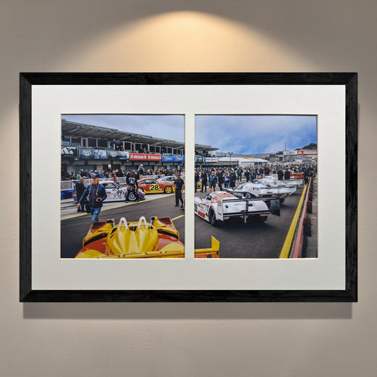 Porsche Race Track Gathering - Orijinal Dönem Çift Sayfa Reklamı (Sonradan Baskı Değildir)