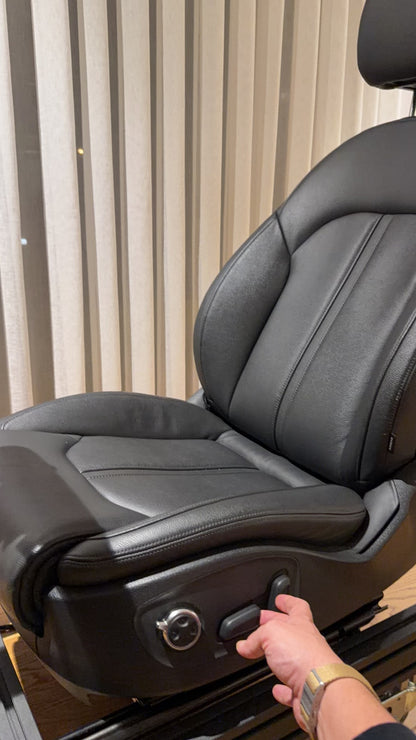 Gerçek otomobil koltuğu + Fanatec + tam ayarlı simülasyon seti