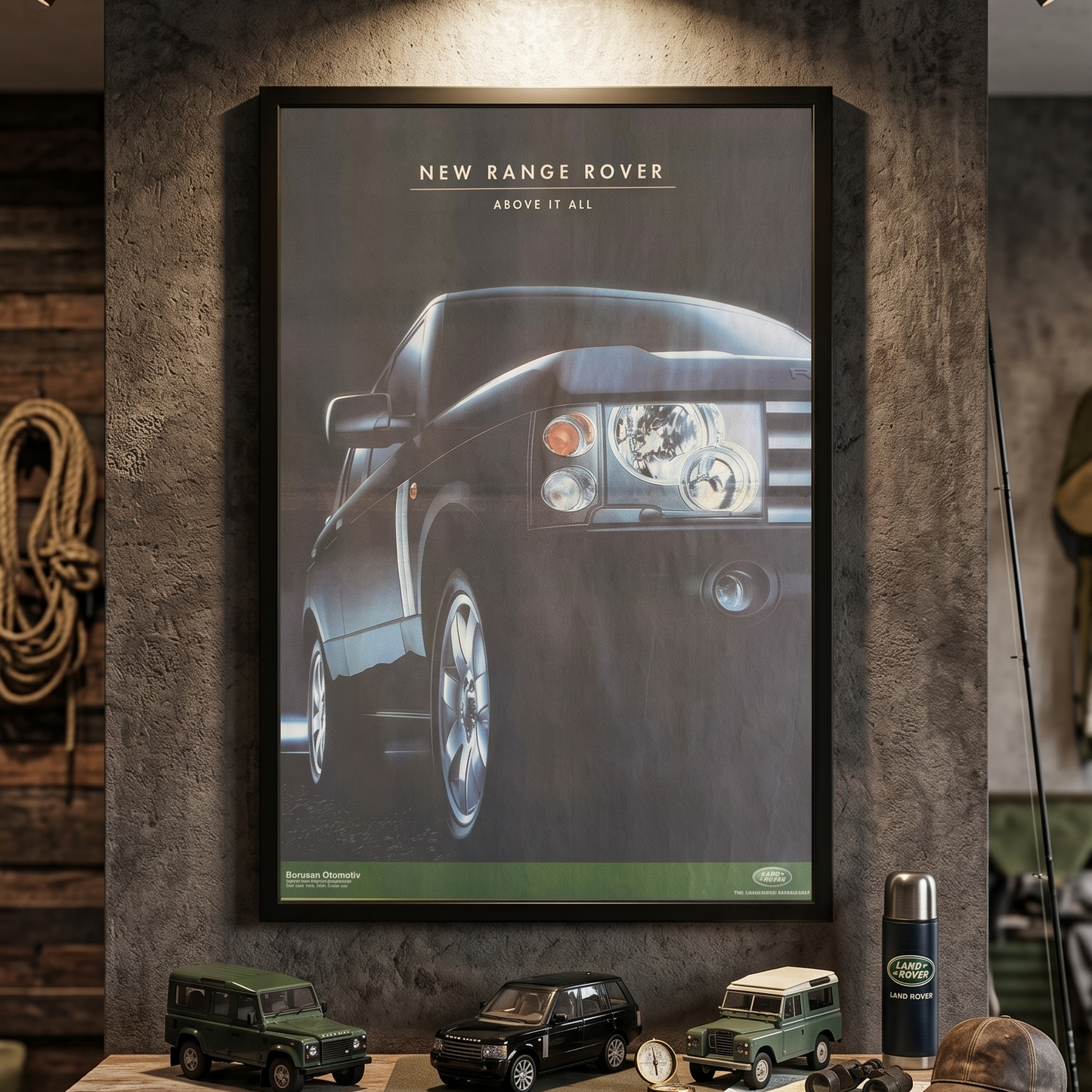 Range Rover (L322) – “Above It All”  2002 Türkiye Orijinal Dönem Reklam Sayfasıdır (Sonradan Baskı Değildir).