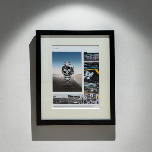 Rolex Daytona Le Mans 24. Orijinal Dönem Reklamıdır (Sonradan Baskı Değildir)