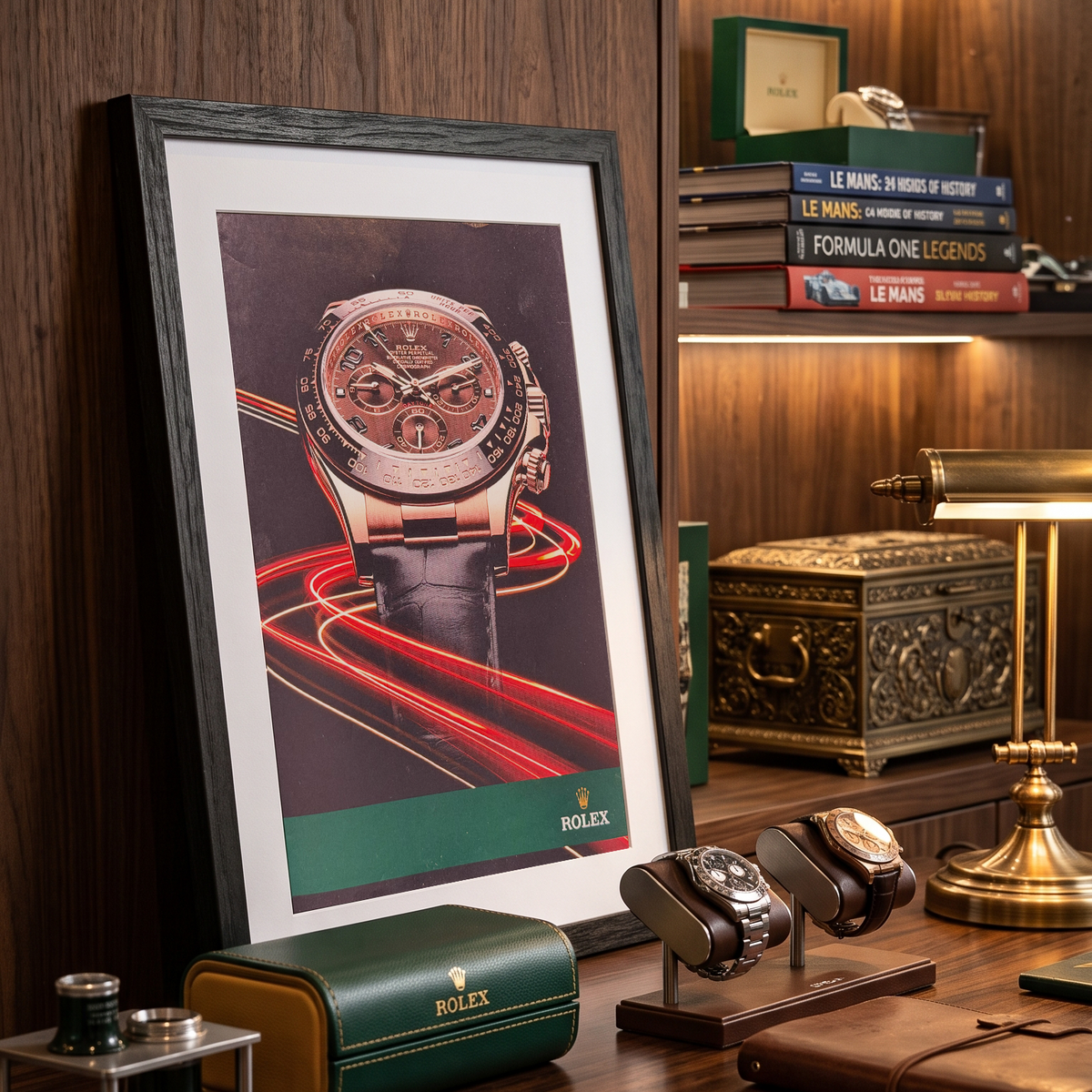 Rolex Cosmograph Daytona Everose Gold Çikolata Kadran Orijinal Dönem Reklamıdır (Sonradan Baskı Değildir)
