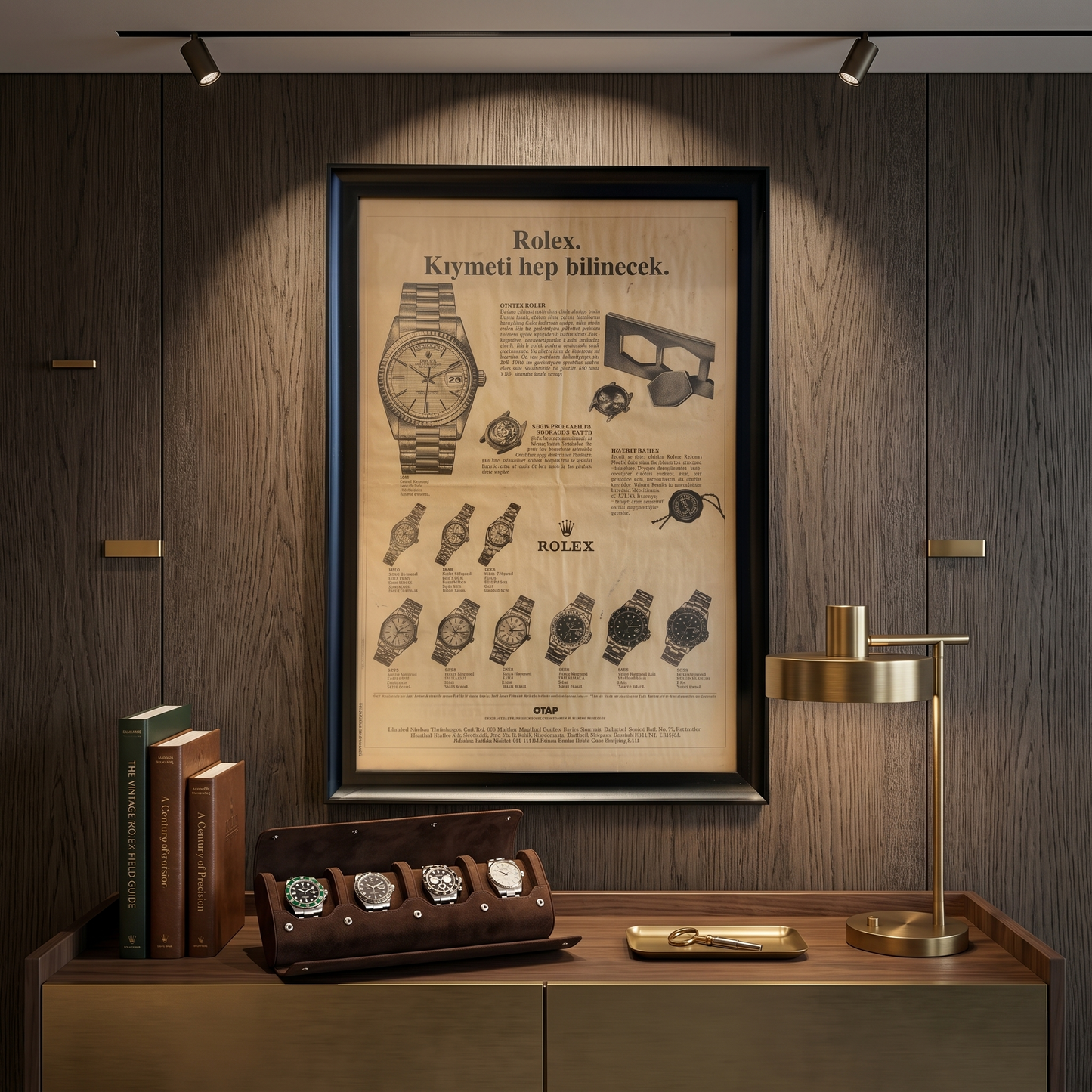 Rolex Türkiye gazete arşivinden 1993 Orijinal Türkiye Dönem Reklamıdır (Sonradan Baskı Değildir)