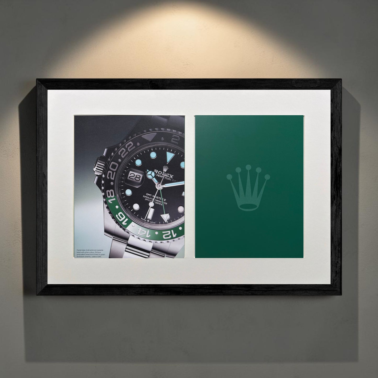 Rolex GMT Master II Sprite  Reversing The Rules - Orijinal Dönem Reklamıdır (Sonradan Baskı Degildir)