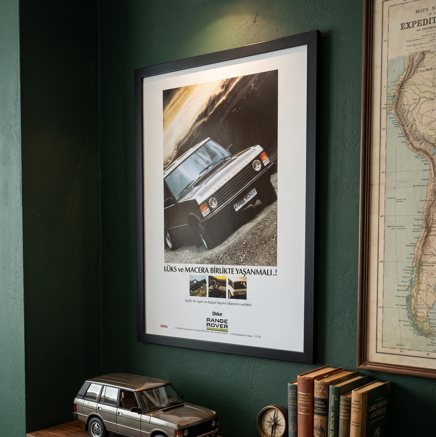 Range Rover – “Lüks ve Macera Birlikte Yaşanmalı!” Orijinal Türkiye Reklam Sayfasıdır (Sonradan Baskı Değildir).