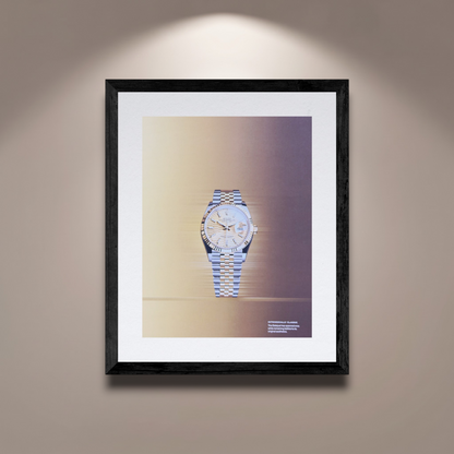Rolex Oyster Perpetual Datejust Sarı Rolesor Jubilee İngilizce Orijinal Dergi Reklamıdır (Sonradan Baskı Değildir)