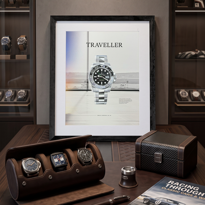 Rolex GMT-Master II Bruce WAYNE “Traveller – Berlin” İngilizce Orijinal Dergi Reklamıdır (Sonradan Baskı Değildir)