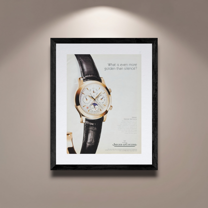 Jaeger-LeCoultre Master Grande Memovox Orijinal Dönem Reklamıdır (Sonradan Baskı Değildir)