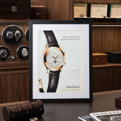 Jaeger-LeCoultre Master Grande Memovox Orijinal Dönem Reklamıdır (Sonradan Baskı Değildir)